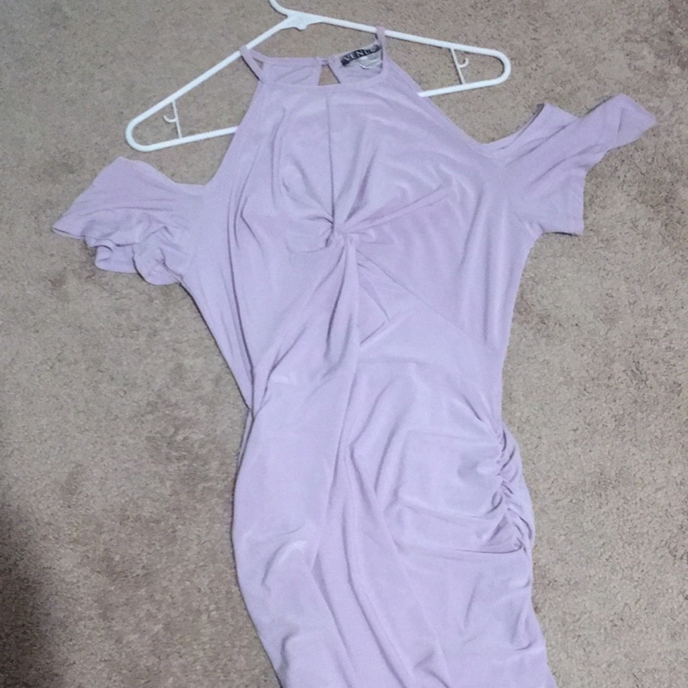Never worn dress beautiful lavender color